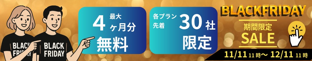 ブラックフライデーキャンペーン