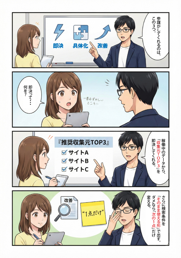 マンガ 3ページ